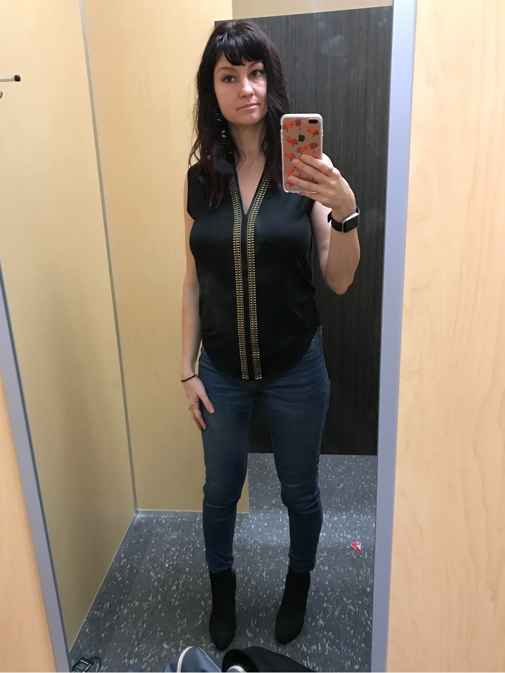 RACHEL Rachel Roy Black Top